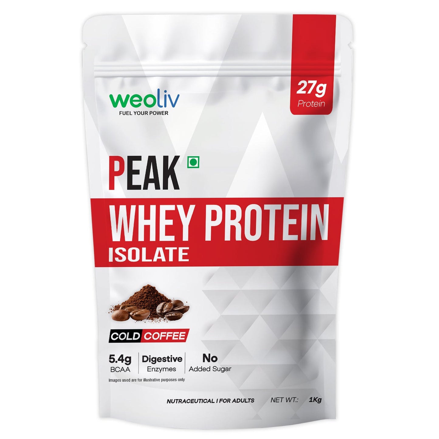 Peak Whey Protein Isolate 1kg Weoliv