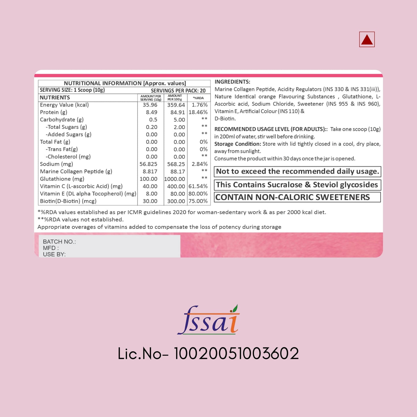 Japanese Marine Collagen Weoliv