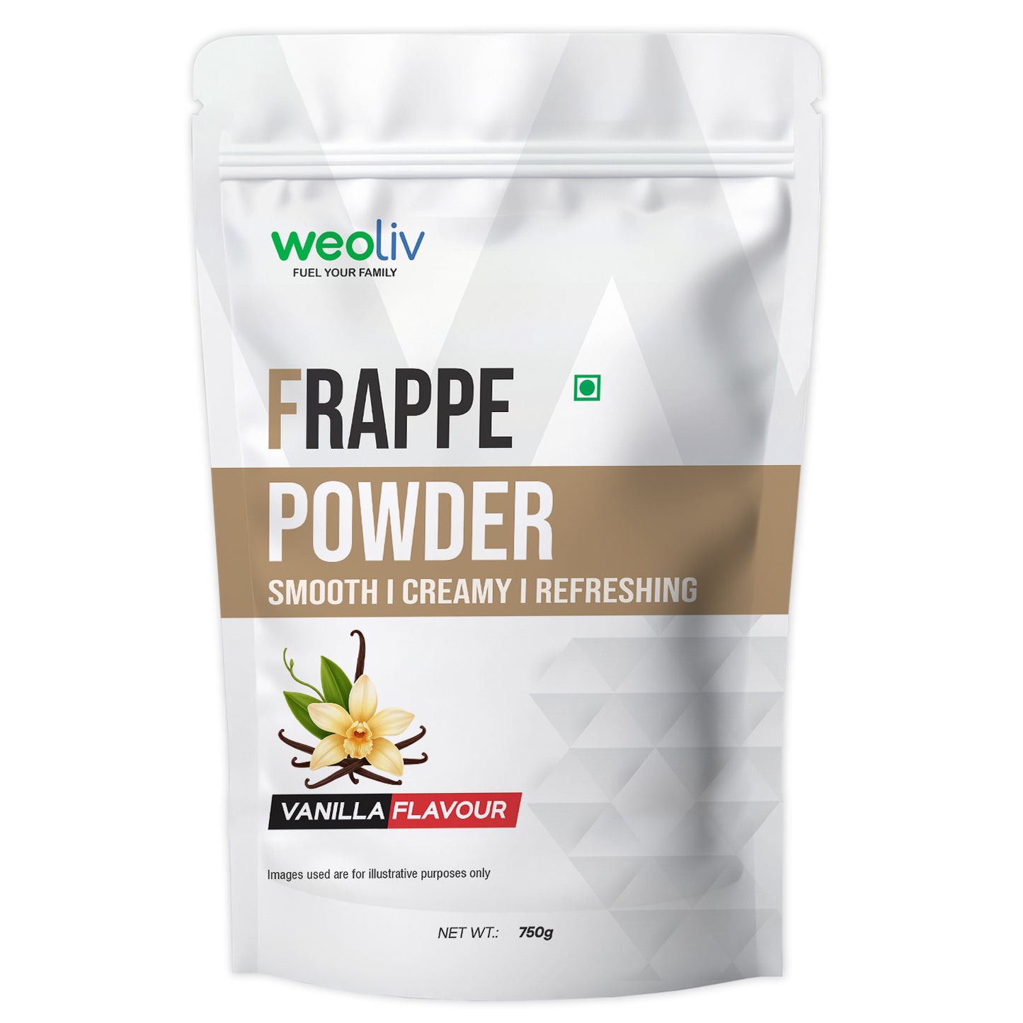 Weoliv Frappe Powder for Milkshakes & Cold Coffee
