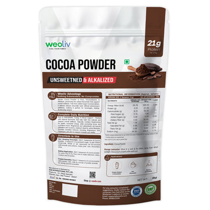 Weoliv Cocoa Powder 5kg