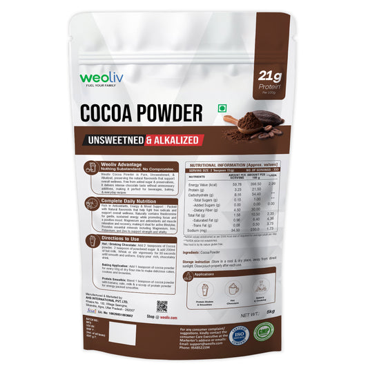 Weoliv Cocoa Powder 5kg