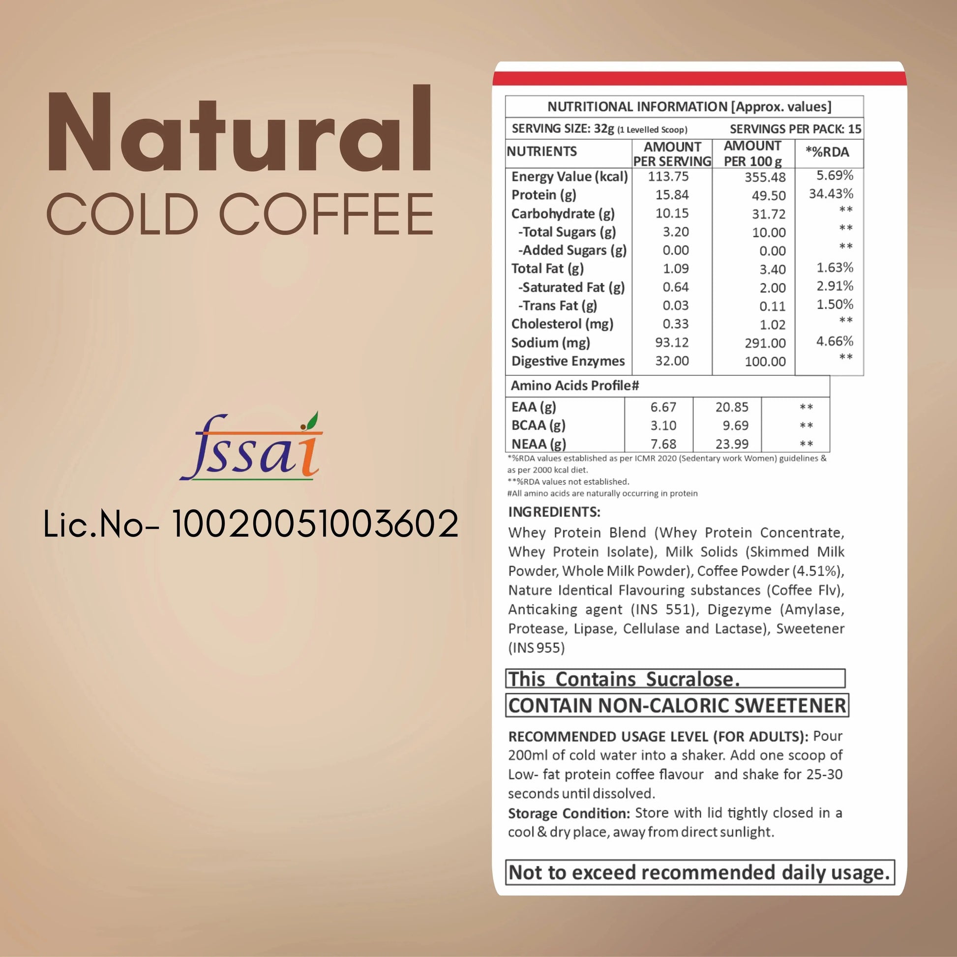 Weoliv Protein Coffee Weoliv