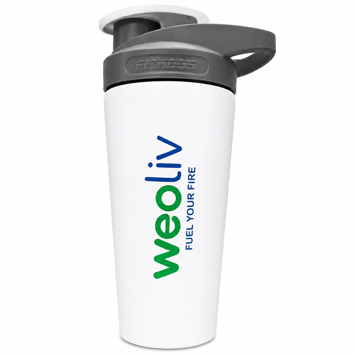 Weoliv Stainless Steel Gym Shaker Bottle, 100% Leakproof, 750 ml