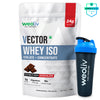 Weoliv Vector Whey Protein Isolate & Concentrate with Weoliv Shaker